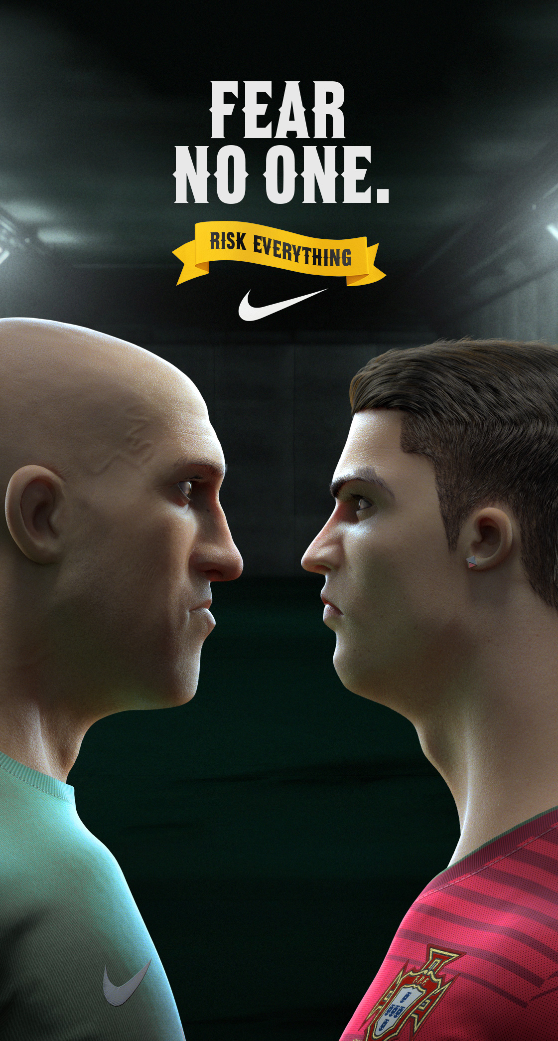 The Last Game Nike campaign visual
